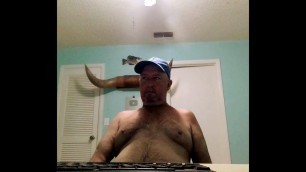 Playing with my tits while working on Thursday night