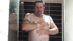 Chubby Guy – Pissing And Showering