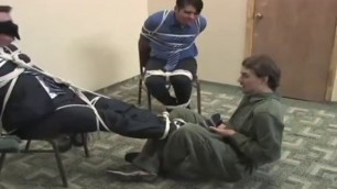 two chair suit bondage