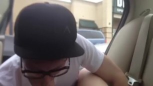 Getting my Cock Sucked in a Parking Lot