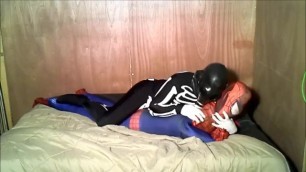 Karate Skeleton Relentlessly Humps Spiderman
