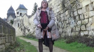transgender travesti sounding urethral  outdoor lingerie 11b