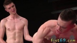 Video of two gay guys fist fucking each other at first