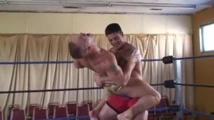 Derek Atlas dominates and humiliates wrestling match.