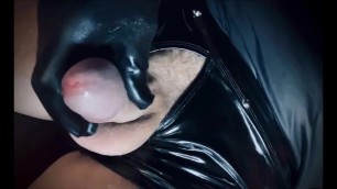 Horny nylon Boxer Barcelona tracksuit orgasm