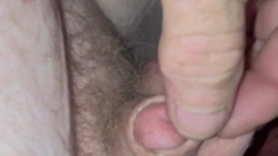 Small Penis Grows To A Stiff Erection Squirting Cum!