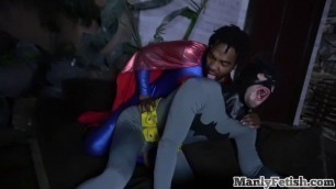 Gay IR cosplay duo enjoys anal sex on the couch