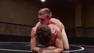 Huge Cocks and Slippery Holds in Oil Wrestling Matchgay