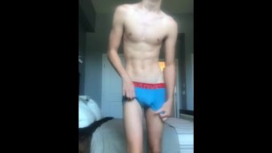Legal Twink Boy Strips and Gets Naked for Tiktok!gay