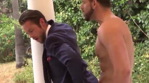 Suit and Tie Hunk Fucked by Rough Latinogay