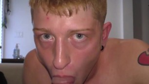 Red Head Delinquent Sucking Off Older Creep in Povgay