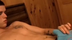 Skinny Young Twink Cums in His Underwear While Jerking Offgay