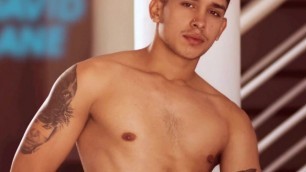 Flirt4free - David Lain - Hispanic Stud Makes Drains His Perfect Cockgay
