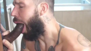 Showerbait Bearded Fuck at the Bath Housegay