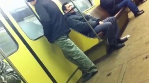 stranger in the subway