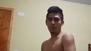 SEXY YOUNG GUY DOING A STRIPTEASE