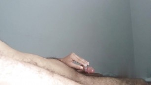College guy with huge dick jerks